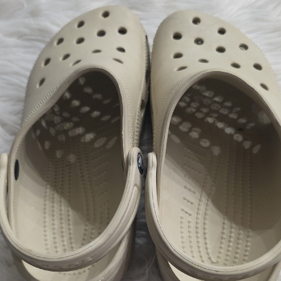 CROCS  Beige Water Shoes W 10 M 8 - Picture 5 of 5